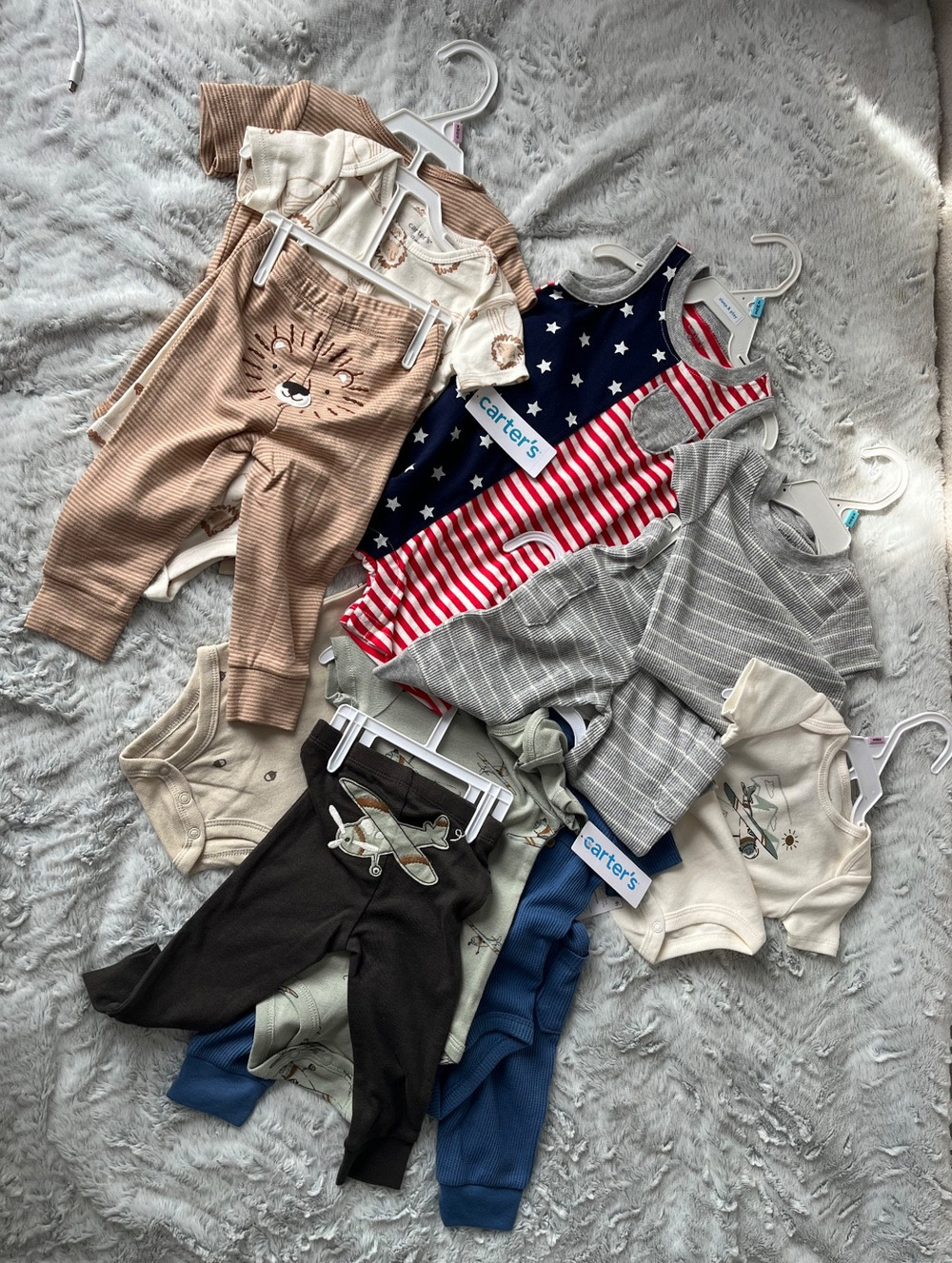 New Baby Boy Clothes Lot 6-9M NWT Carter’s Disney Little Me Outfits